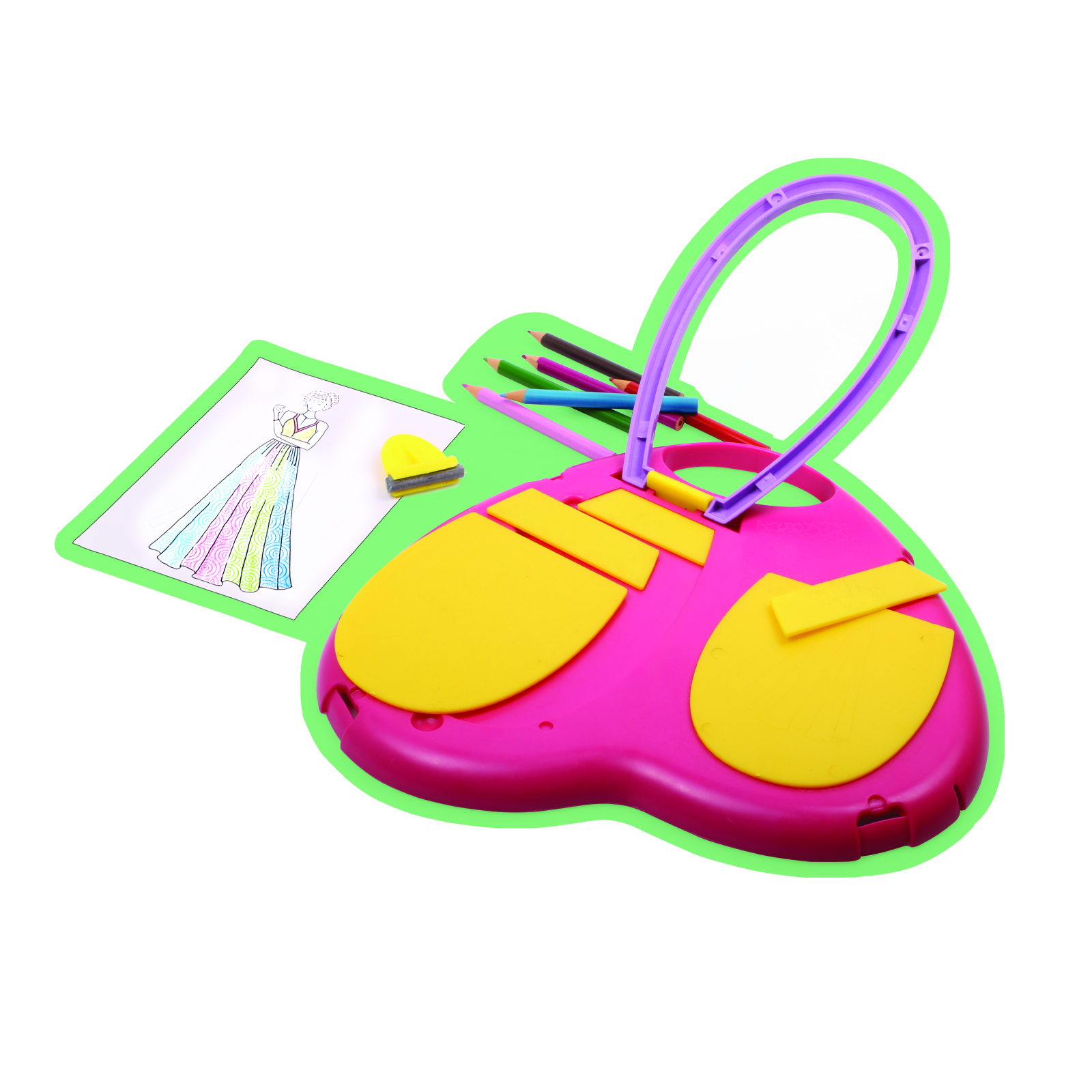 Funskool Heart of Fashion Kit � 500+ Fashion Design Styles for Kids (6+) - Image 3