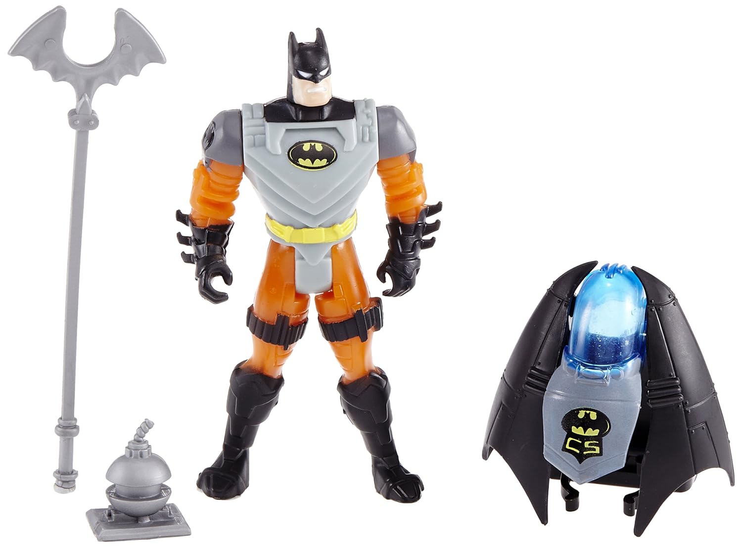 Funskool Ammunition Control Batman Action Figure for Kids (4+) � DC Superhero Toy with Accessories - Image 3