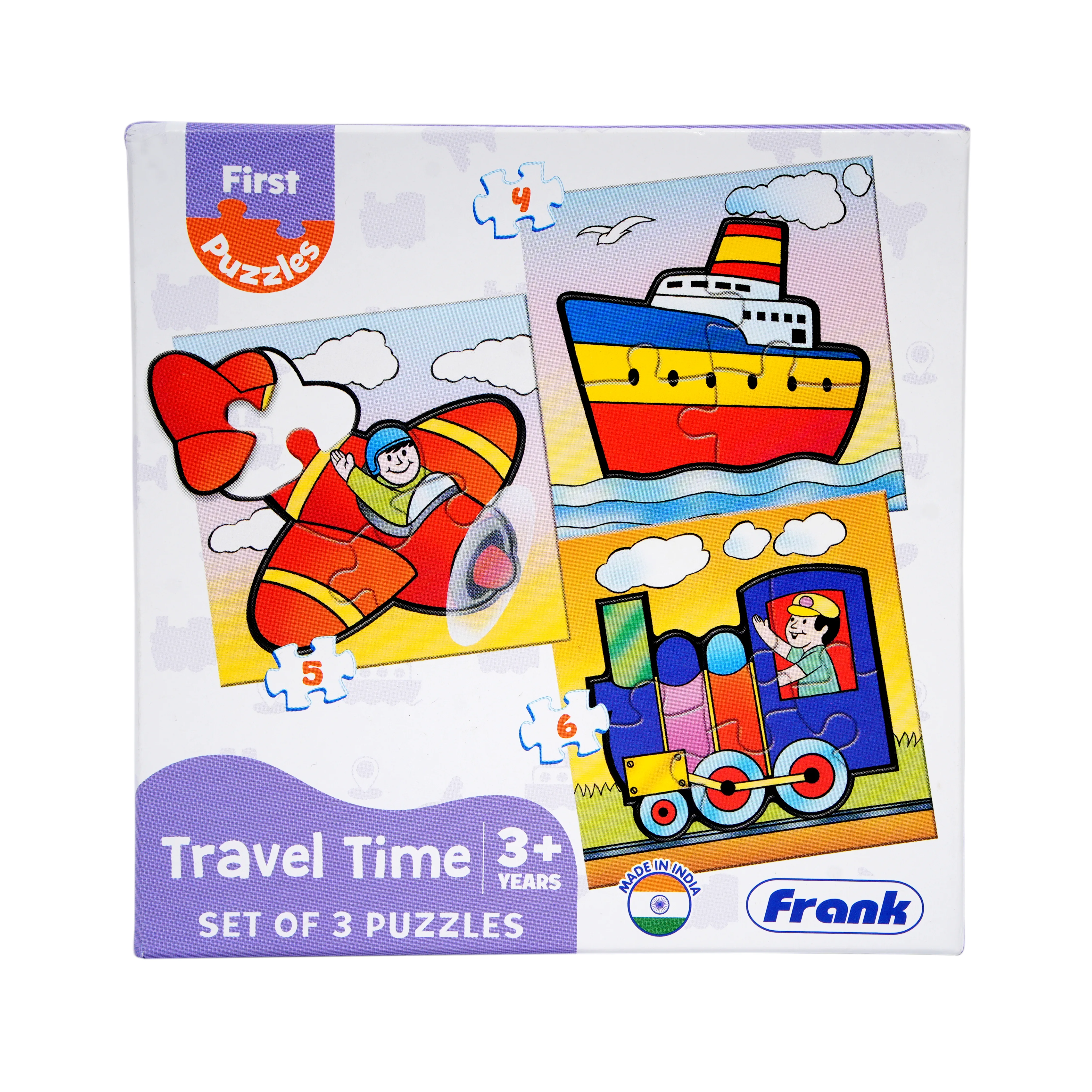 First Puzzles � Travel Time (Set of 3 Puzzles) - Image 1