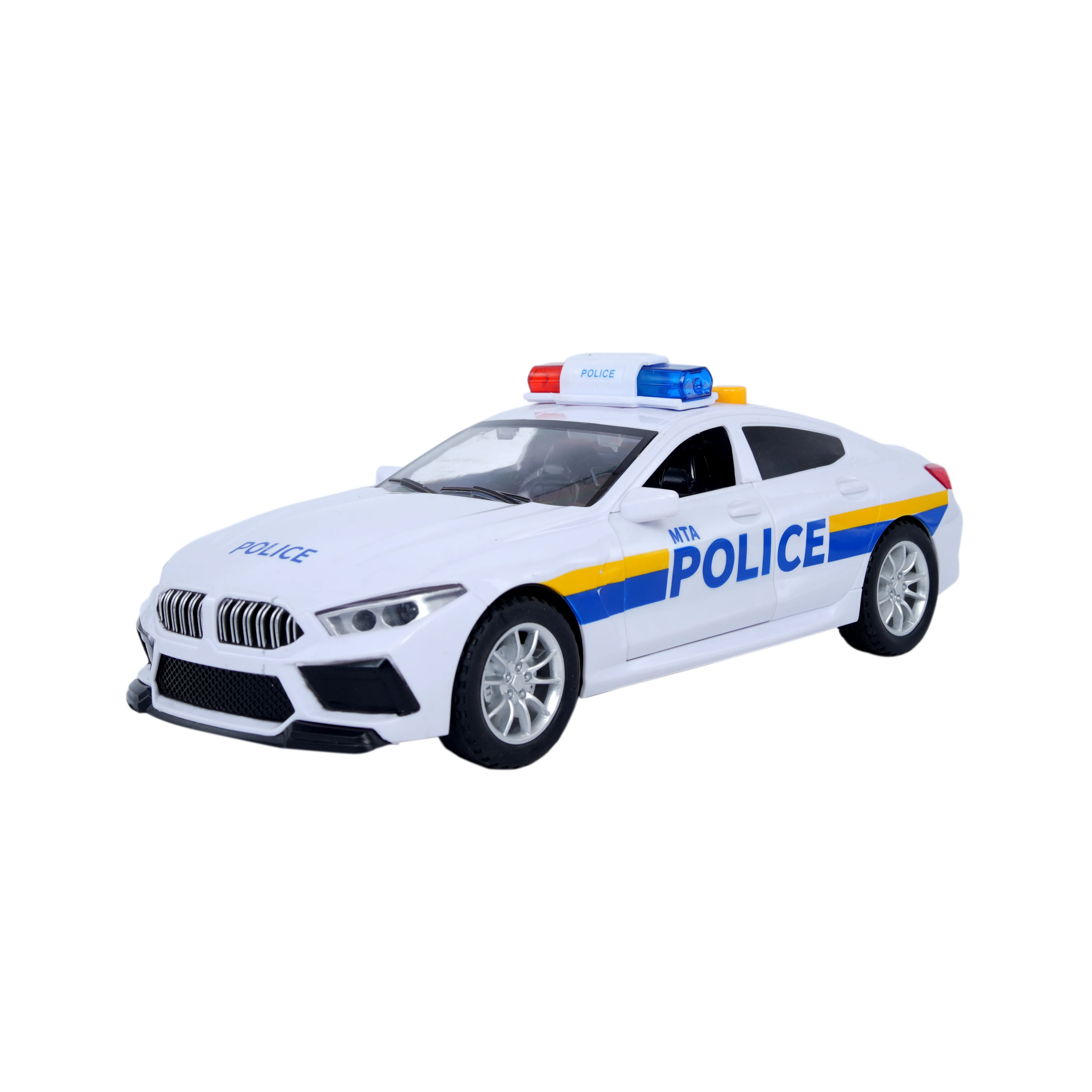 Police Car Toy with Light Bar for Kids - Image 3
