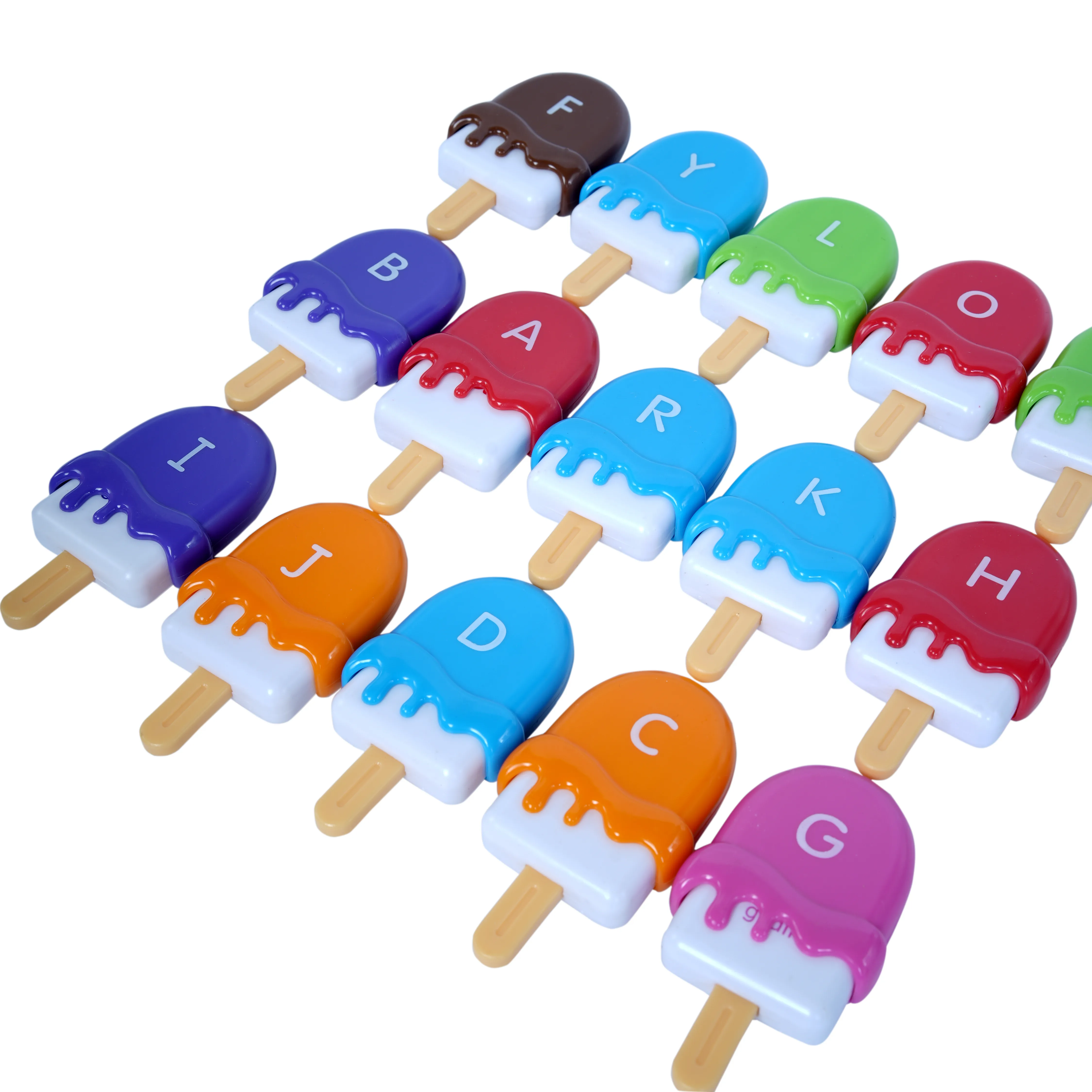 Alphabet Popsicle Learning Toy Set � Colorful A�Z Educational Playset for Kids - Image 1