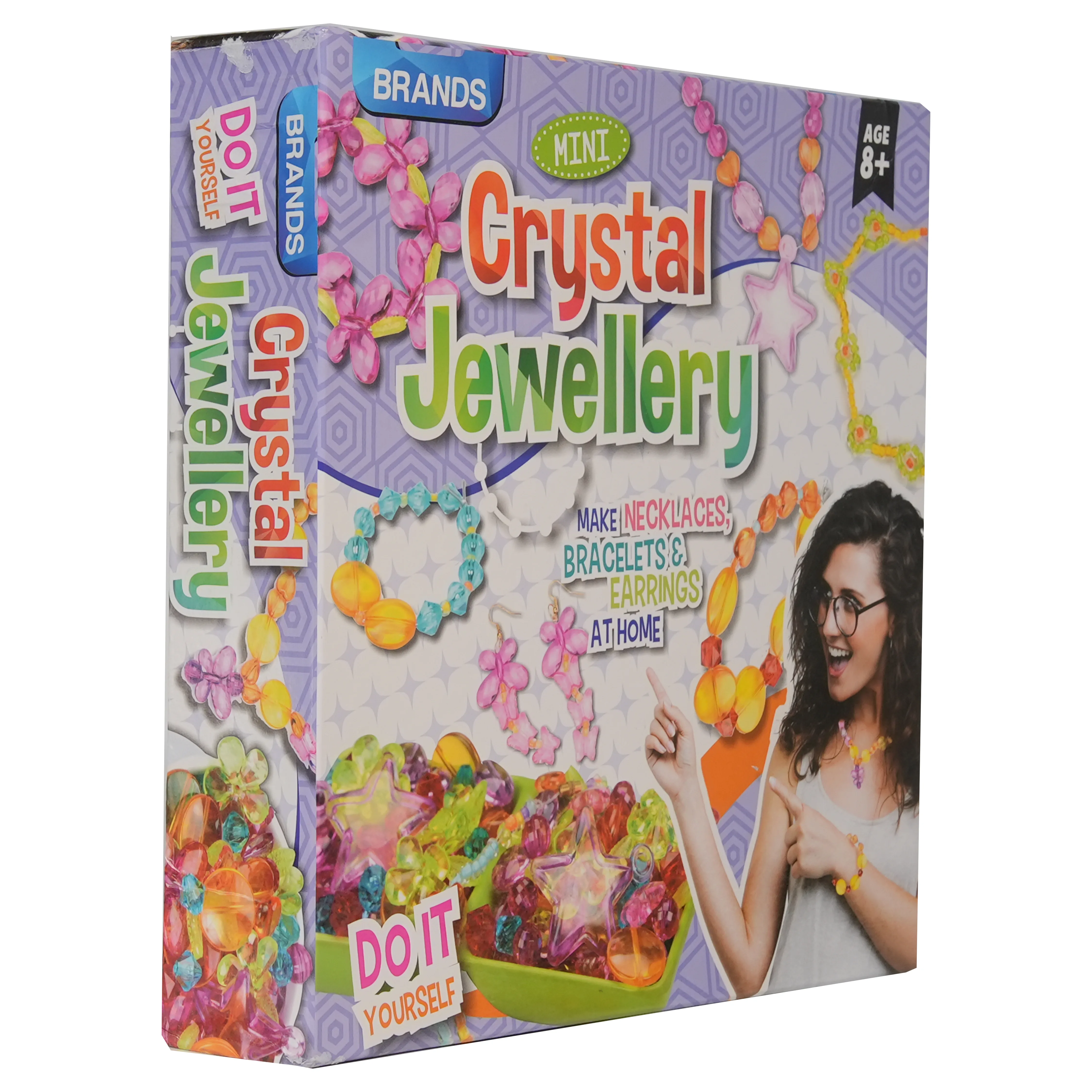 Mini Crystal Jewellery DIY Kit � Make Necklaces, Bracelets & Earrings at Home - Image 5
