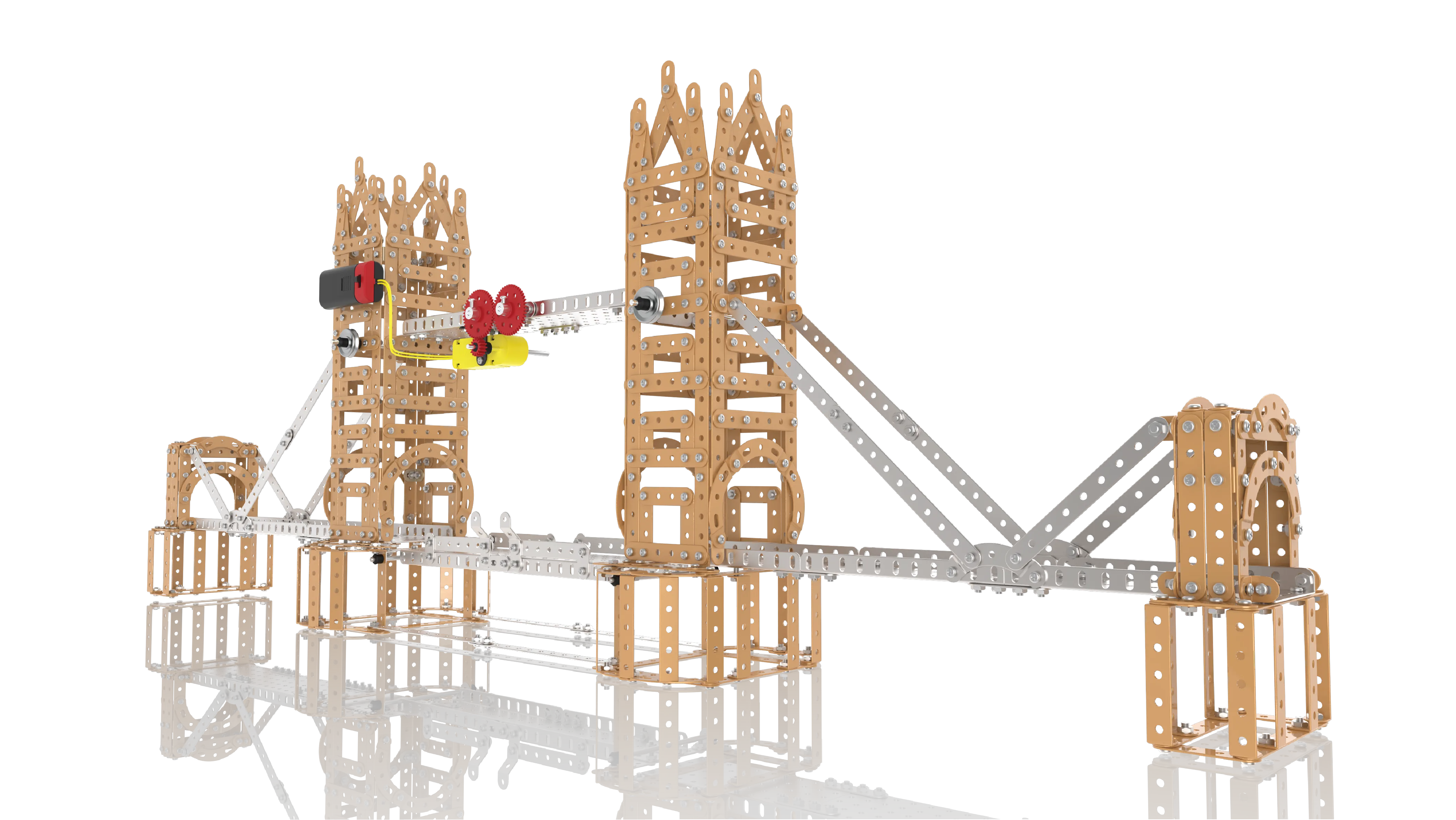 MECHANIX - TOWER BRIDGE | 8+ Years | STEM DIY Building Kit | Pieces | Build Models - Image 4