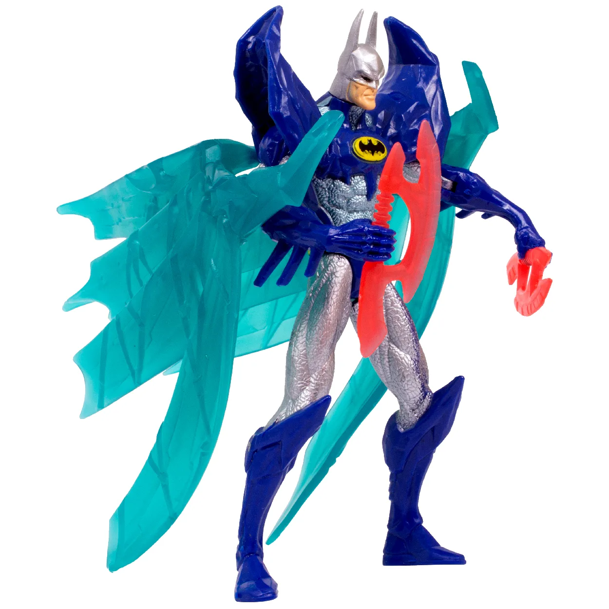 Funskool DC � Glacier Shield Batman Action Figure (16.5 cm, Dual Blades & Ice Wings) - Image 2