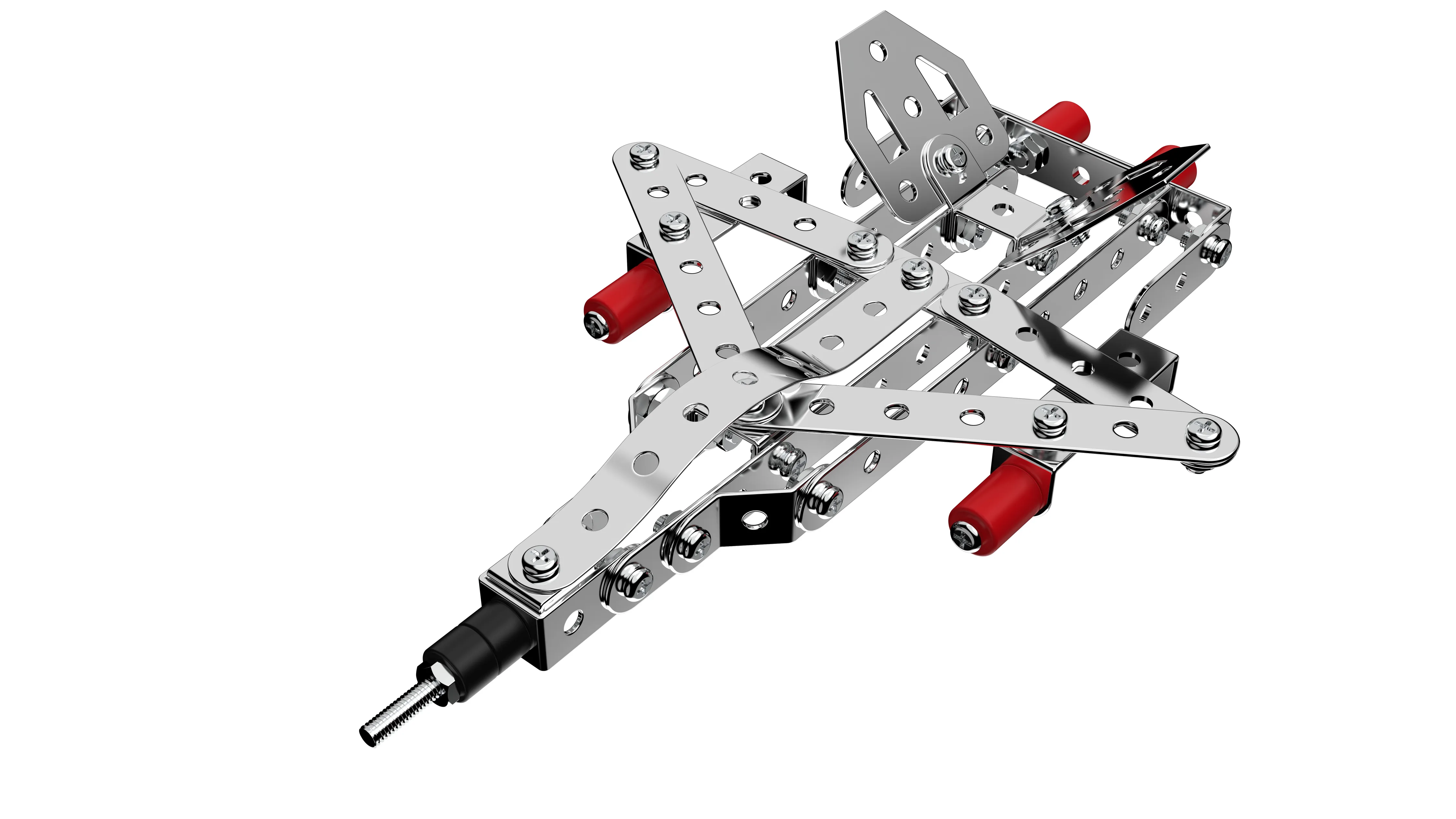 MECHANIX - STEEL - MEGA | 7+ Years | STEM DIY Building Kit | 202 Pieces | Build 21 Models - Image 3